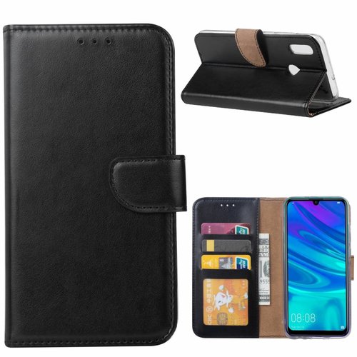 Bookcase Huawei P Smart 2019 hoesje - Zwart