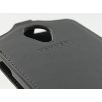 Ferrari Originele F12 Series Flip Case Hoesje voor de Samsung Galaxy S4 - Zwart