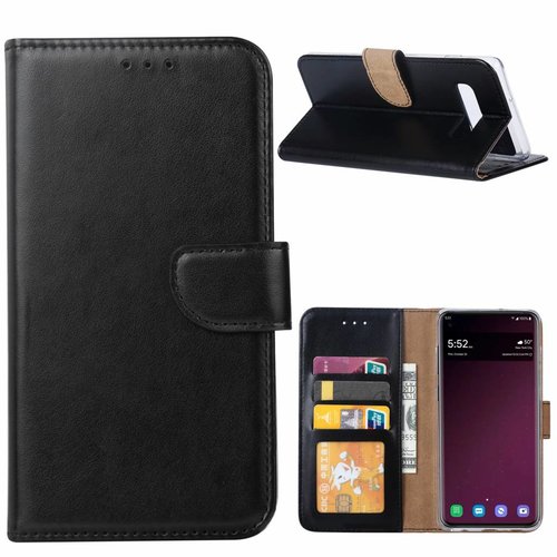 Bookcase Samsung Galaxy S10 hoesje - Zwart