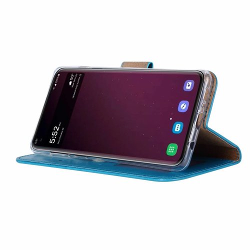 Bookcase Samsung Galaxy S10 hoesje - Blauw