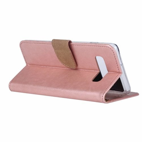 Bookcase Samsung Galaxy S10 Plus hoesje - Rosé Goud