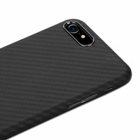 Nevox Originele Aramide Back Cover Hoesje voor de Apple iPhone 7 / 8 - Zwart