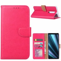 Bookcase Sony Xperia 1 hoesje - Roze