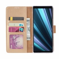 Bookcase Sony Xperia 1 hoesje - Goud