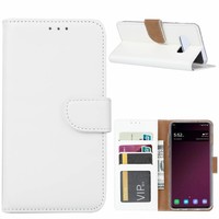 Bookcase Samsung Galaxy S10E hoesje - Wit