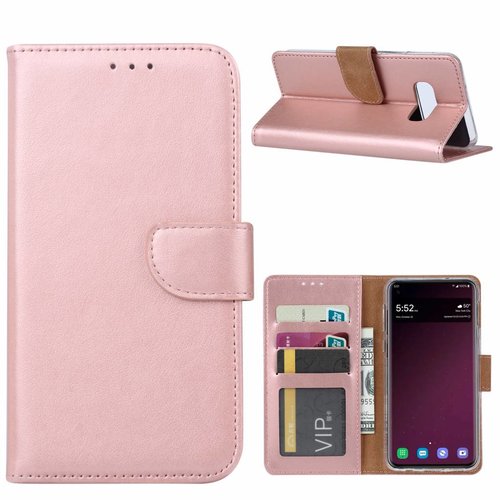 Bookcase Samsung Galaxy S10E hoesje - Rosé Goud
