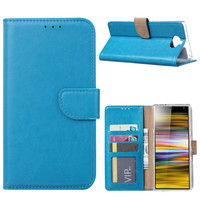 Bookcase Sony Xperia 10 Plus hoesje - Blauw