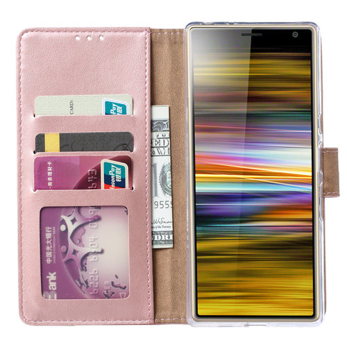 Bookcase Sony Xperia 10 Plus hoesje - Rosé Goud