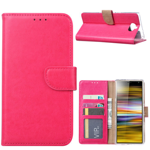 Bookcase Sony Xperia 10 Plus hoesje - Roze