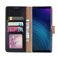 Bookcase Sony Xperia 10 hoesje - Zwart