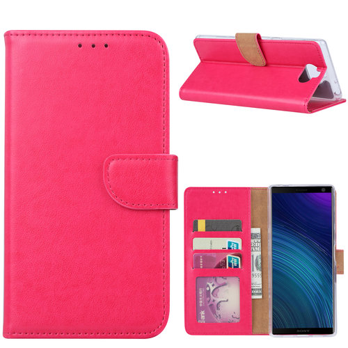 Bookcase Sony Xperia 10 hoesje - Roze