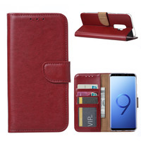 Bookcase Samsung Galaxy S9 Plus hoesje - Bordeauxrood