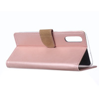 Bookcase Samsung Galaxy A70 hoesje - Rosé Goud