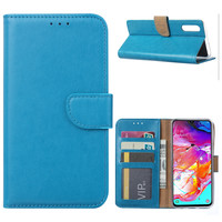 Bookcase Samsung Galaxy A70 hoesje - Blauw