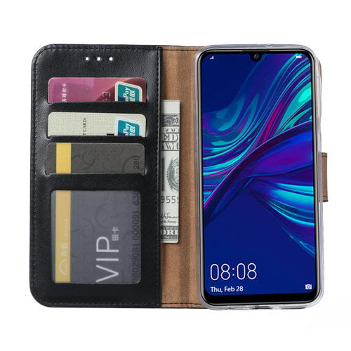 Bookcase Huawei P Smart Plus 2019 hoesje - Zwart