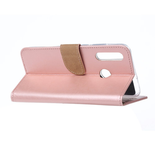 Bookcase Huawei P Smart Plus 2019 hoesje - Rosé Goud