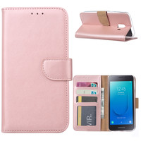 Bookcase Samsung Galaxy J2 Core hoesje - Rosé Goud