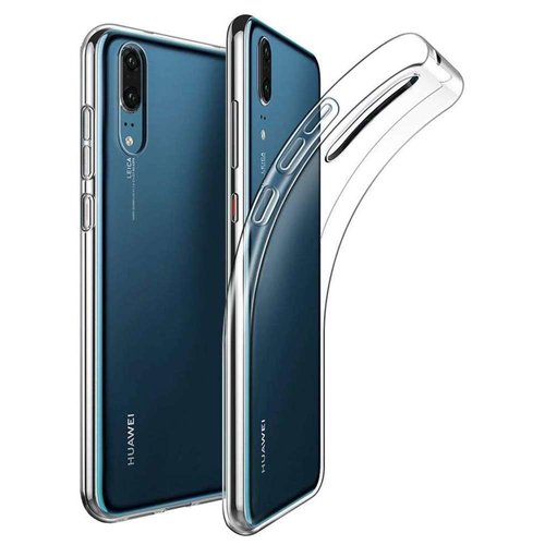 Huawei P30 siliconen achterkant hoesje - Transparant