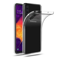 Samsung Galaxy A50 siliconen achterkant hoesje - Transparant