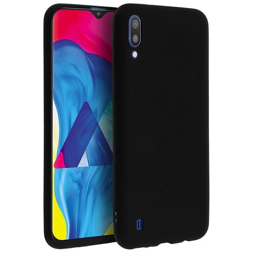 Samsung Galaxy M10 siliconen (gel) achterkant hoesje - Zwart