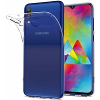 Samsung Galaxy M30 siliconen achterkant hoesje - Transparant