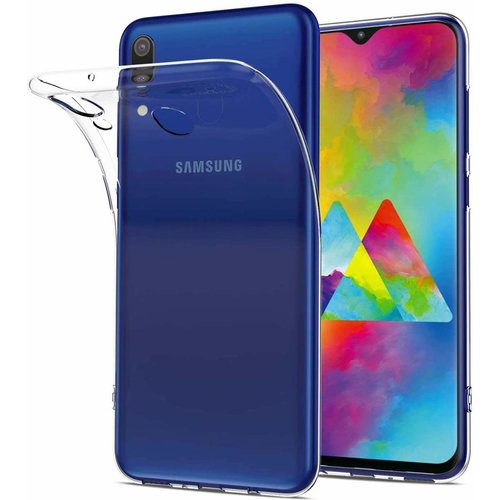 Samsung Galaxy M30 siliconen achterkant hoesje - Transparant