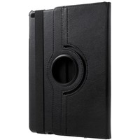 iPad 2017 / 2018 9.7 inch 360° Rotating Case - Roterende Hoes - Zwart