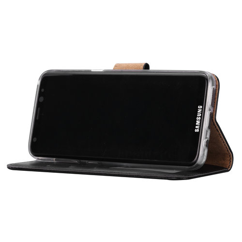 Bookcase Samsung Galaxy S8 Plus hoesje - Zwart