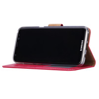 Bookcase Samsung Galaxy S8 Plus hoesje - Roze