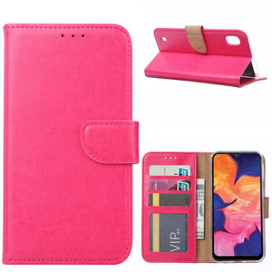 Bookcase Samsung Galaxy A10 hoesje - Roze