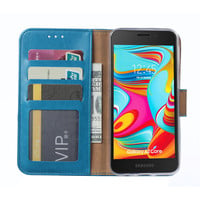 Bookcase Samsung Galaxy A2 Core hoesje - Blauw