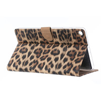 Panter print lederen standaard hoes voor de Samsung Galaxy Tab A - 2019 (10.1 inch)