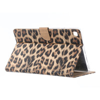 Panter print lederen standaard hoes voor de Samsung Galaxy Tab S5e (10.5 inch)