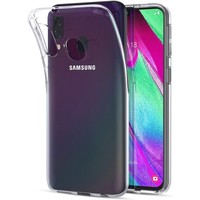 Samsung Galaxy A60 siliconen (gel) achterkant hoesje - Transparant