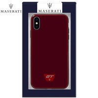 Maserati Originele GranSport GT Hardcase Back Cover Hoesje voor de Apple iPhone X / XS - Bordeauxrood