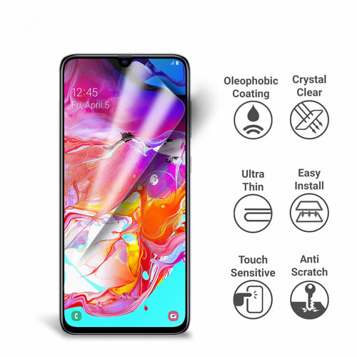 Samsung Galaxy A70 Screenprotector - Glas