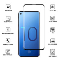 Xssive Samsung Galaxy S10 Plus Screenprotector Full Cover - Glas