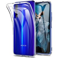 Honor 20 siliconen achterkant hoesje - Transparant