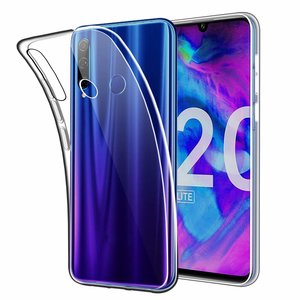 Honor 20 Lite siliconen achterkant hoesje - Transparant