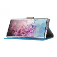 Bookcase Samsung Galaxy Note 10 Plus hoesje - Blauw