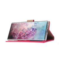 Bookcase Samsung Galaxy Note 10 Plus hoesje - Roze