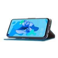 Bookcase Huawei P20 Lite (2019) hoesje - Blauw