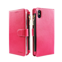 Xssive Portemonnee Case Apple iPhone XS hoesje - Roze