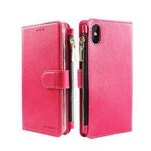 Xssive Portemonnee Case Apple iPhone XS Max hoesje - Roze