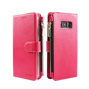 Xssive Portemonnee Case Samsung Galaxy S8 hoesje - Roze