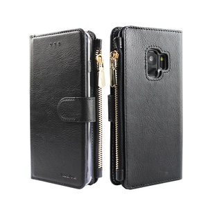 Xssive Portemonnee Case Samsung Galaxy S9 hoesje - Zwart