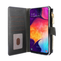 Xssive Portemonnee Case Samsung Galaxy A50 hoesje - Zwart