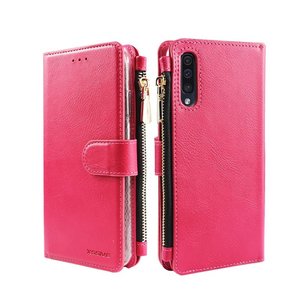 Xssive Portemonnee Case Samsung Galaxy A50 hoesje - Roze