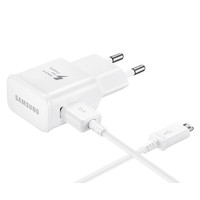 Samsung Originele Adaptive Fast Charging Snellader Met USB Kabel 9.0V / 1,67A - Wit