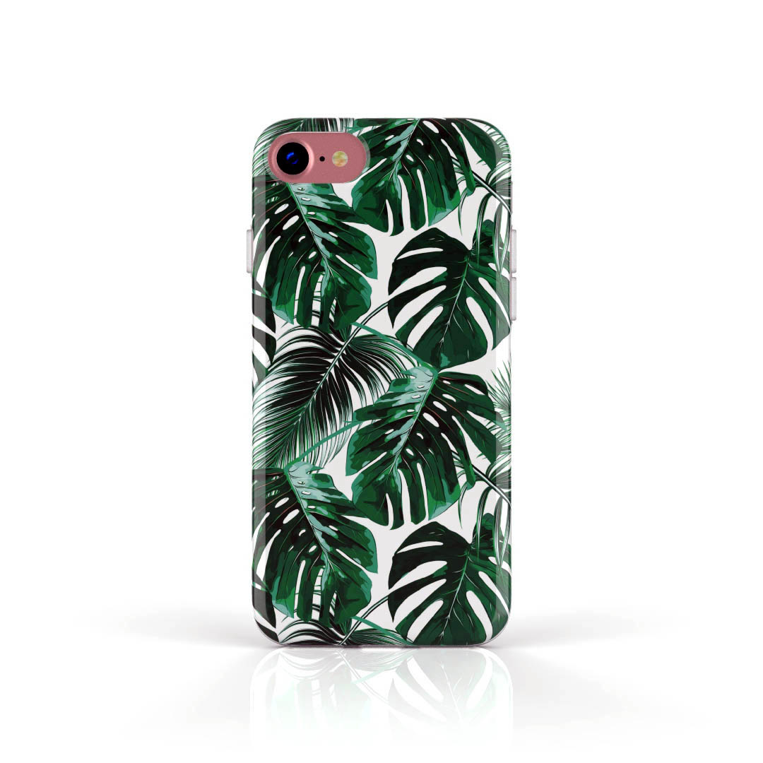 Ochtend van mening zijn kofferbak Xssive Fashion Case Apple iPhone 8 hoesje - Planten print - Diamtelecom